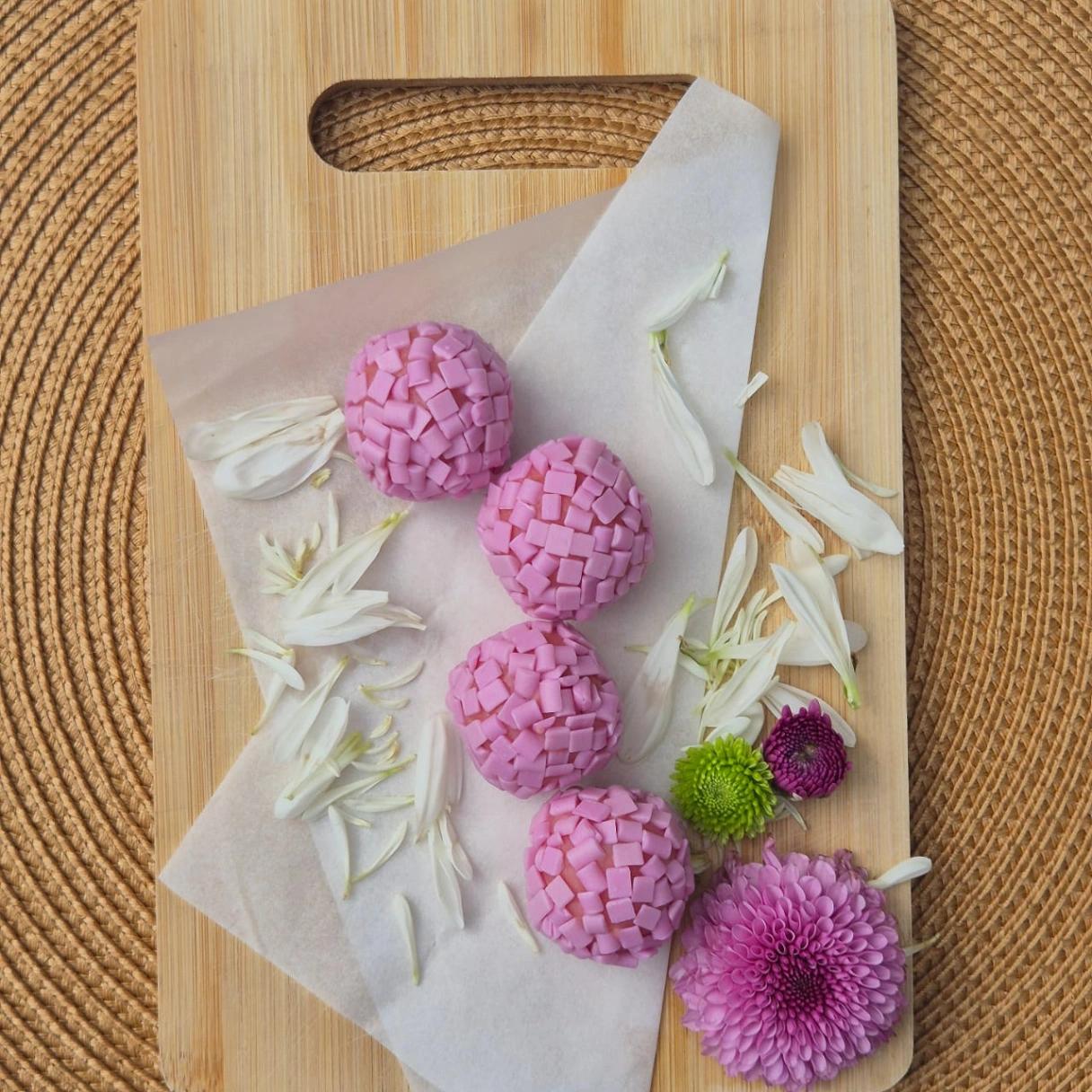 Caixa de Doces Artesanais + Flor de Corte — vista 4