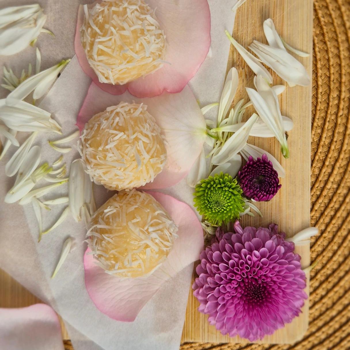Caixa de Doces Artesanais + Flor de Corte — vista 6